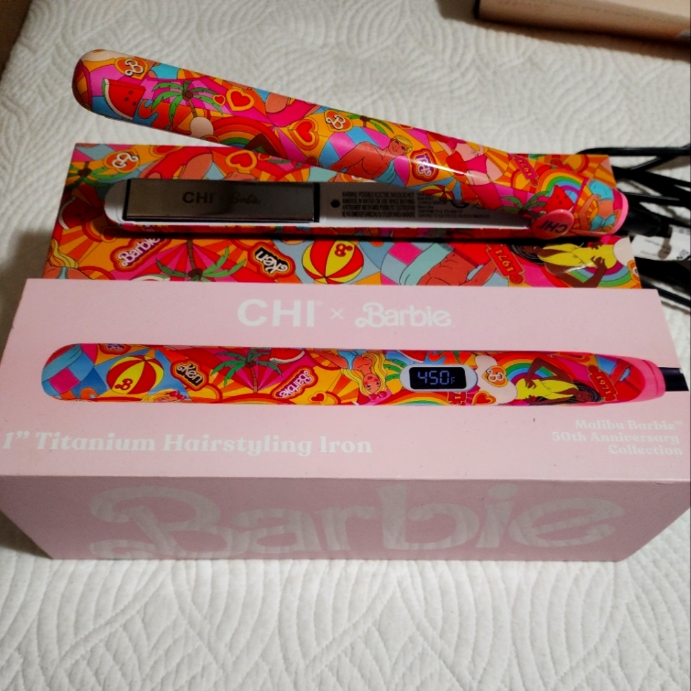 CHI x Barbie 1″ Titanium Hairstyling Iron
